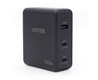 UNITEK Ładowarka Sieciowa GAN 3 Porty 2x USB-C 1x USB-A 140W; P1115A - 1150015 - zdjęcie 2